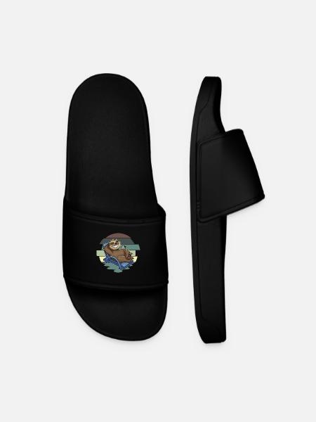 Sloth - Men’s Pool Sliders - black