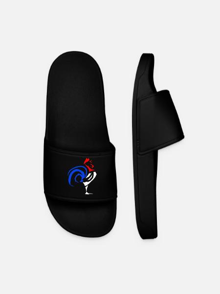 coq français - Claquettes Homme - noir
