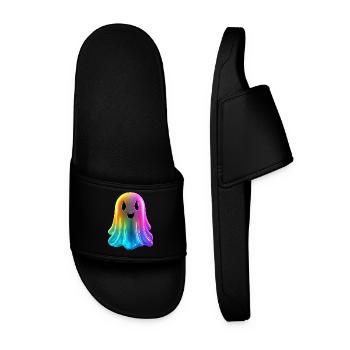 Fantôme coloré - Claquettes Homme - noir - Devant