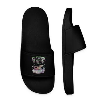 Éleveur de reptiles - Claquettes Homme - noir - Devant