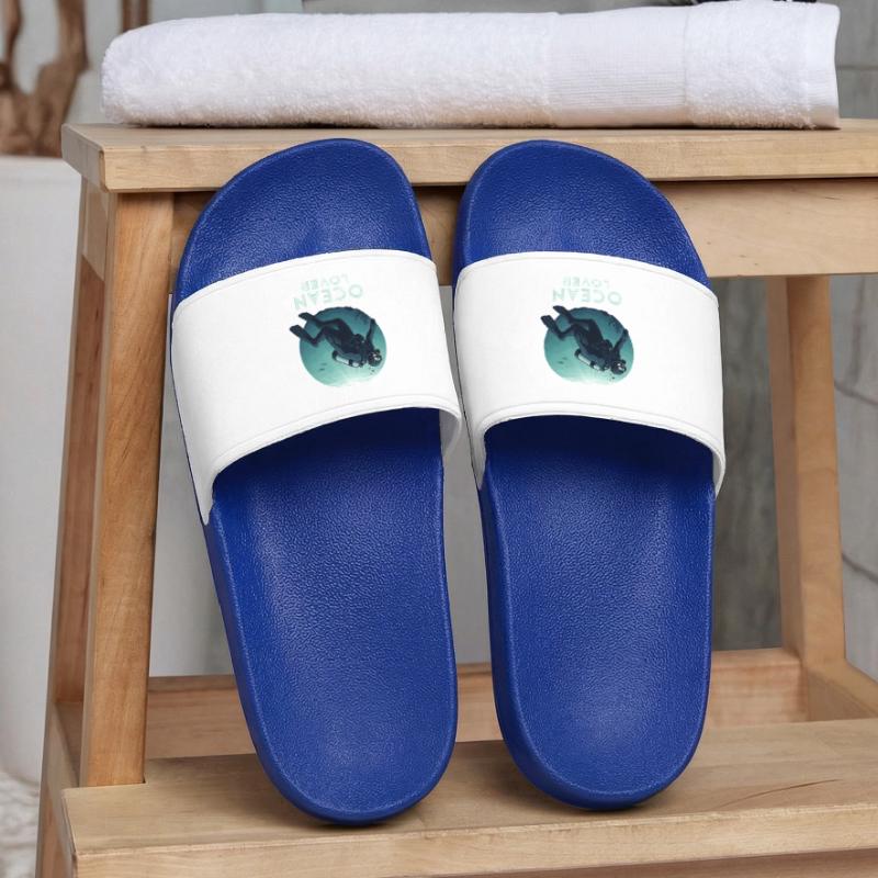 Ocean Lover Diver Men’s Pool Sliders
