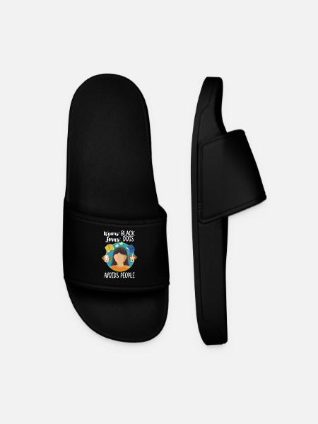 Introvert - Men’s Pool Sliders - black