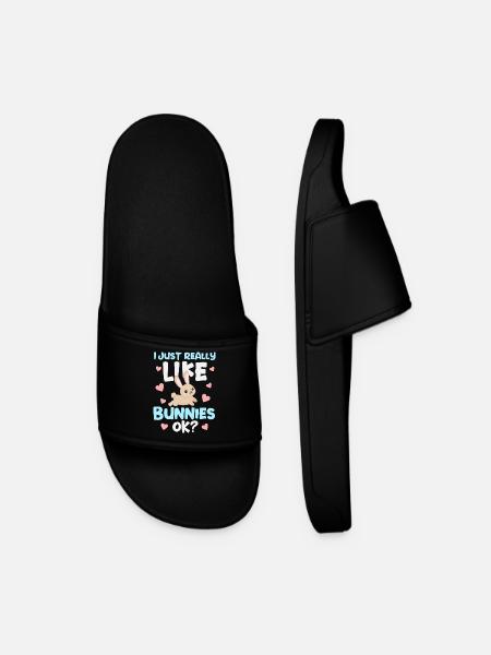 Lapin Lapin - Claquettes Homme - noir