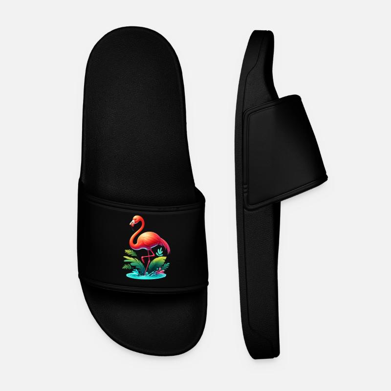 Flamant - Claquettes Homme - noir