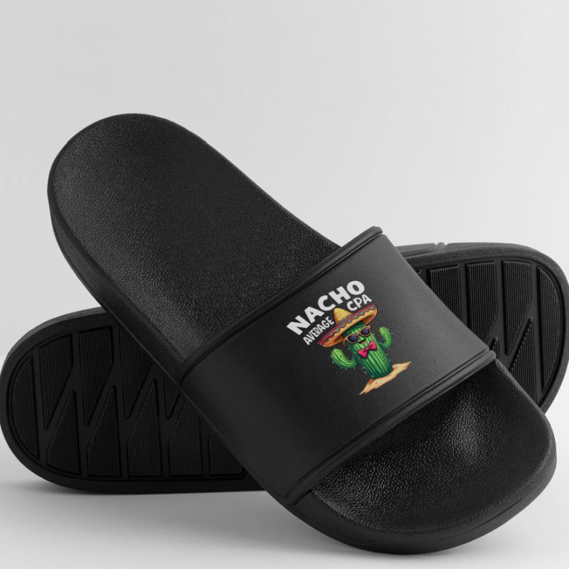 Plus qu’un simple comptable, cactus Claquettes Homme