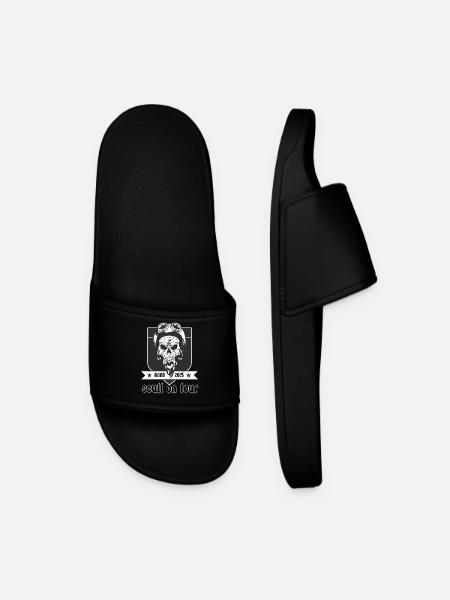 Scull on tour - Men’s Pool Sliders - black
