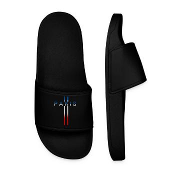 Paris - Men’s Pool Sliders - black - Front