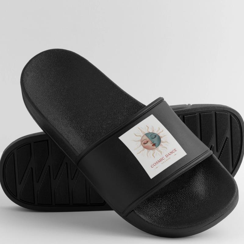 Cosmic Dance Spirituell Geschenk Männer Badelatschen
