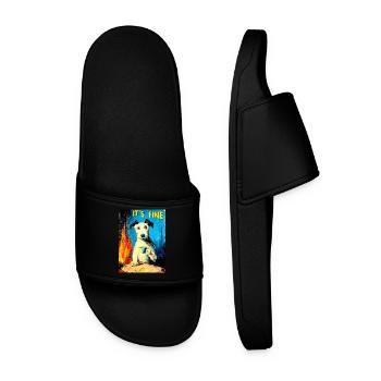 « C’est bien » de van Gogh - Claquettes Homme - noir - Devant