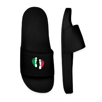 Italie Rome cadeau patrie - Claquettes Homme - noir - Devant