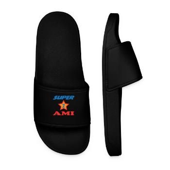 SUPER AMI - Claquettes Homme - noir - Devant