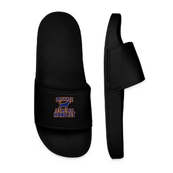 8 - Claquettes Homme - noir - Devant