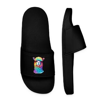 Alpaca - Men’s Pool Sliders - black - Front
