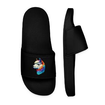 Alpaca - Men’s Pool Sliders - black - Front