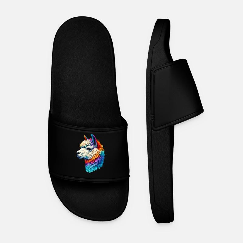 Alpaca - Men’s Pool Sliders - black
