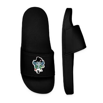 NAPO GANESH - Claquettes Homme - noir - Devant