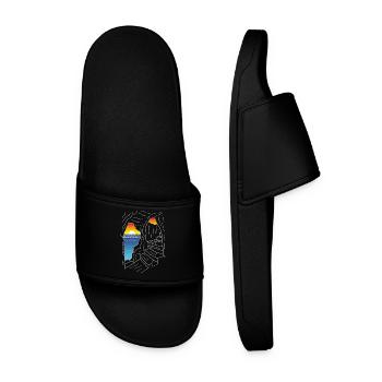 Staircase to Paradise - Men’s Pool Sliders - black - Front