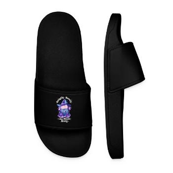 Wizard Booty Butttober - Men’s Pool Sliders - black - Front
