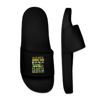 Cadeaux pour les jardins et les amoureux des plantes - Claquettes Homme - noir - Devant