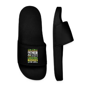 Garden & Plant Lovers Gifts - Men’s Pool Sliders - black - Front
