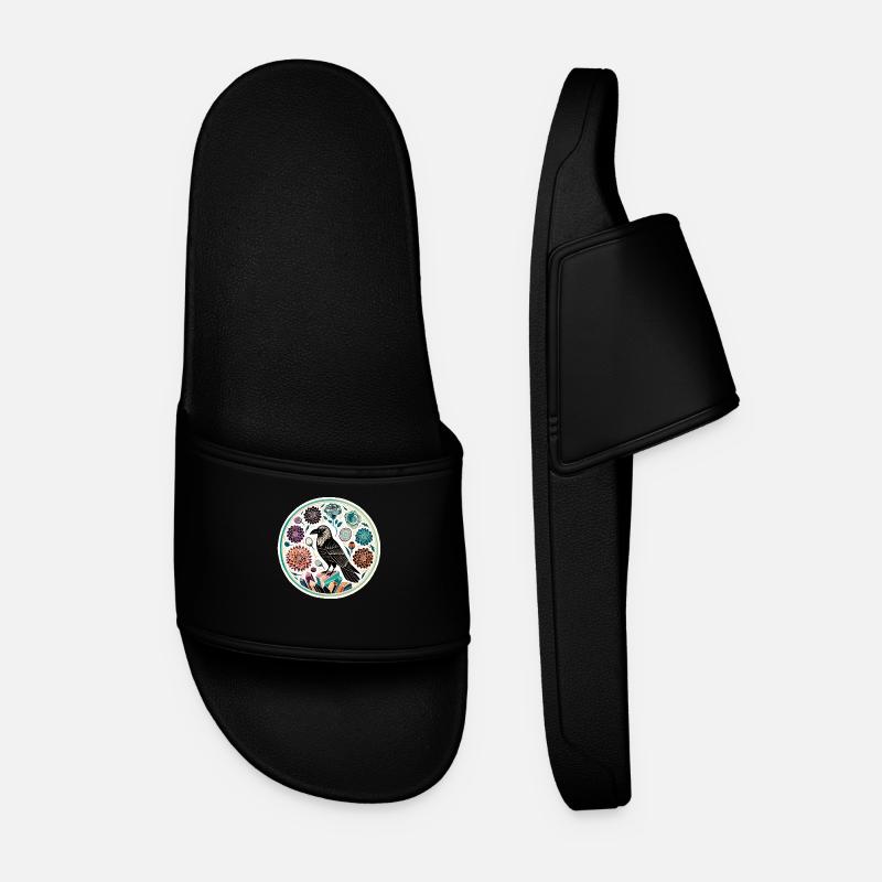 Raven - Men’s Pool Sliders - black