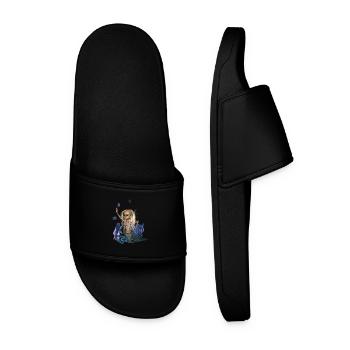 Sweet Little Mermaid - Men’s Pool Sliders - black - Front