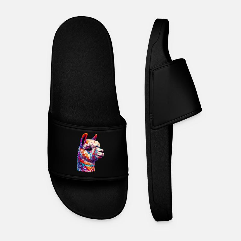 Alpaca - Men’s Pool Sliders - black