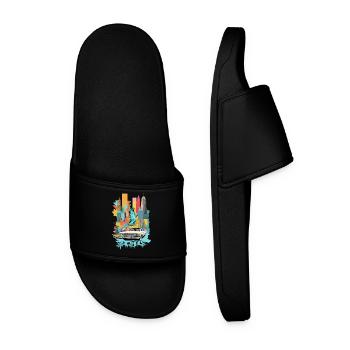 Ville de New York - Claquettes Homme - noir - Devant