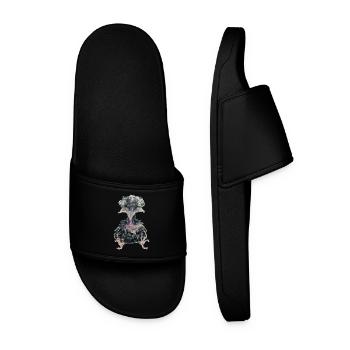 Corbeau 4 - Claquettes Homme - noir - Devant