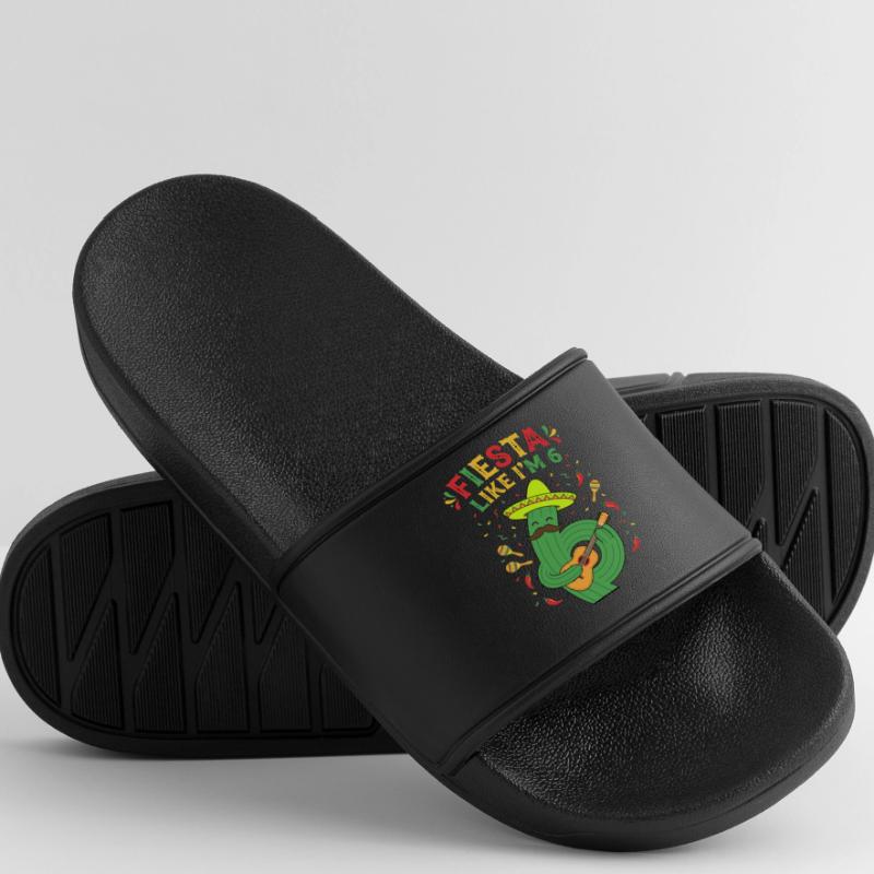 Fiesta comme si j’avais 6 cactus Claquettes Homme
