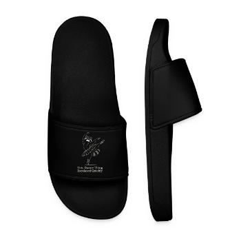 Raton Laveur Danseur de Ballet Humour - Men’s Pool Sliders - black - Front