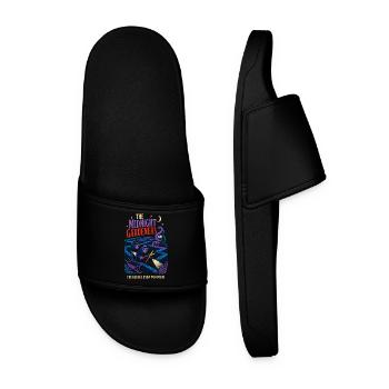 Mysterious Midnight Gardeners - Men’s Pool Sliders - black - Front