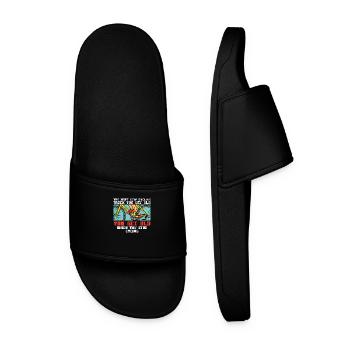Vélo VTT - Claquettes Homme - noir - Devant