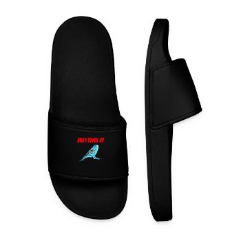 Perruche ondulée - Claquettes Homme - noir - Devant