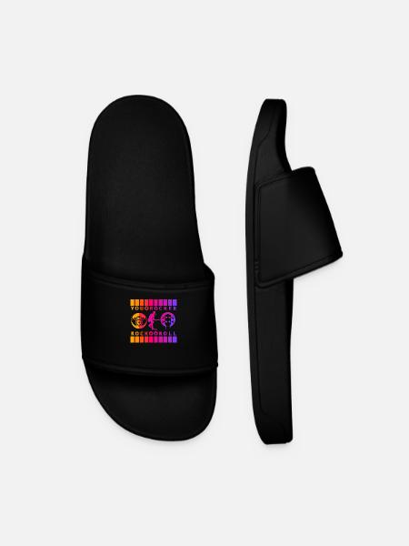 YOU ROCKER SINGER - Men’s Pool Sliders - black