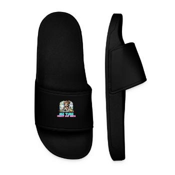 Me Time - Cheers to me! - Men’s Pool Sliders - black - Front