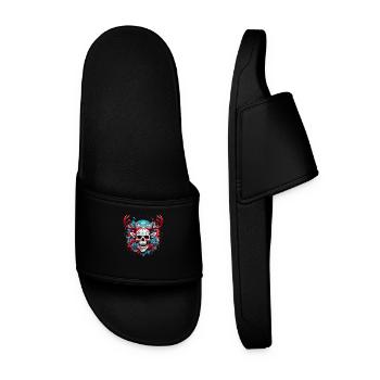 MERRY CHRISTMAS TO YOU - Claquettes Homme - noir - Devant