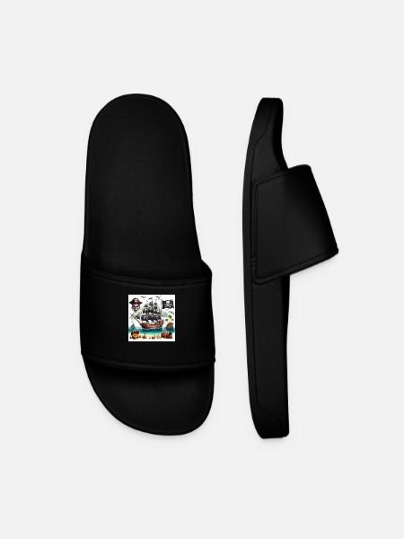Pirate - Claquettes Homme - noir