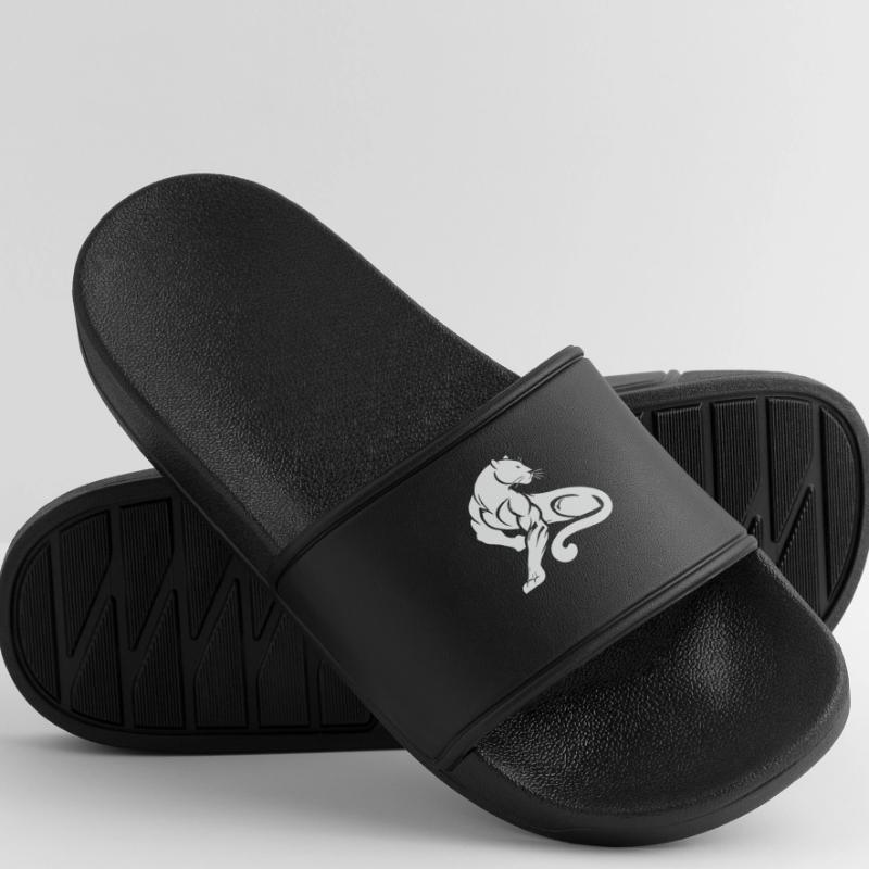 Panthère léopard Claquettes Homme