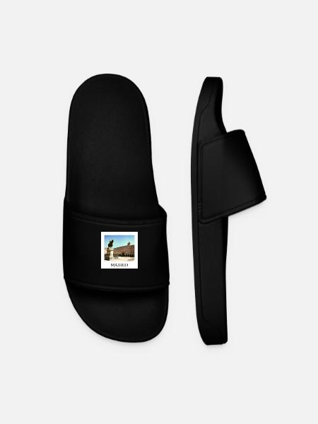 Madrid Plaza Mayor - Men’s Pool Sliders - black