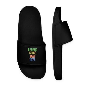 Légende Depuis mai 1976 - Claquettes Homme - noir - Devant