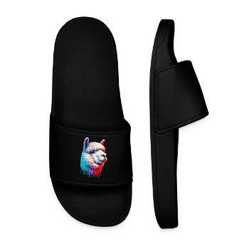 Alpaca - Men’s Pool Sliders - black - Front