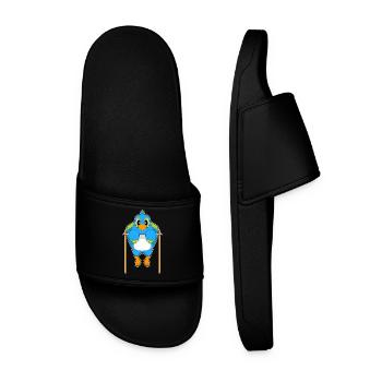 Parrot Bodybuilder Tractions Culturisme - Claquettes Homme - noir - Devant