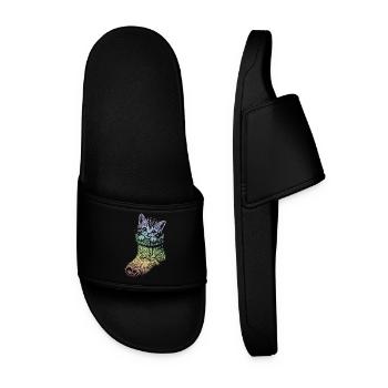 Chaton - Claquettes Homme - noir - Devant