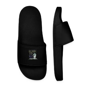 Echec et Mat - Claquettes Homme - noir - Devant
