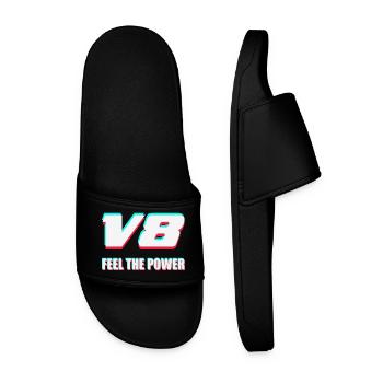 V8 - Claquettes Homme - noir - Devant