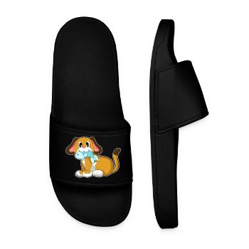 Dog Fish - Men’s Pool Sliders - black - Front