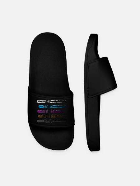 Jiu Jitsu Self Defense - Men’s Pool Sliders - black