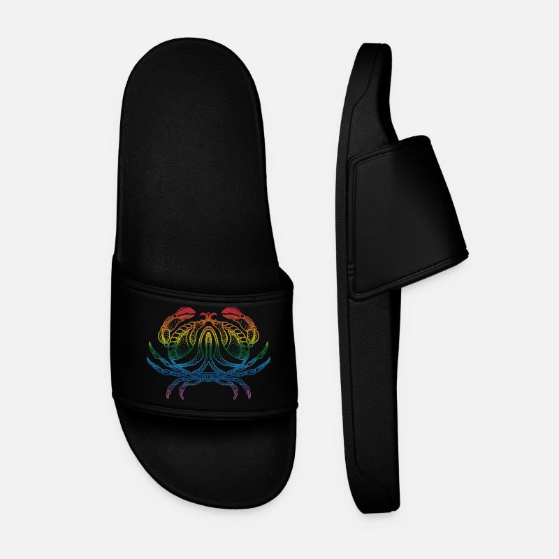 Crab - Men’s Pool Sliders - black