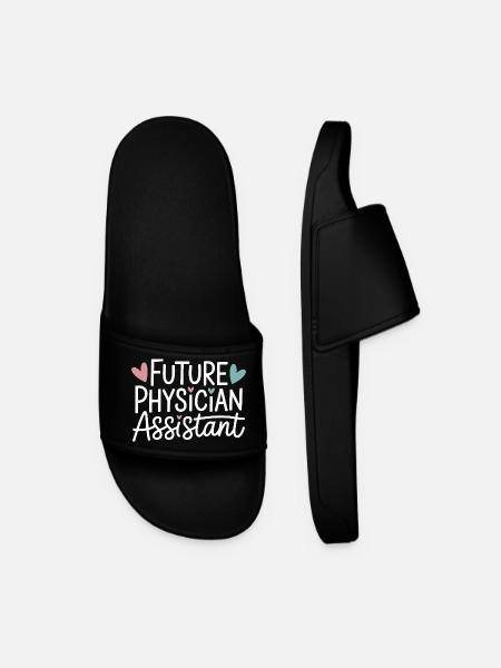 Future Physician Assistant - Men’s Pool Sliders - black